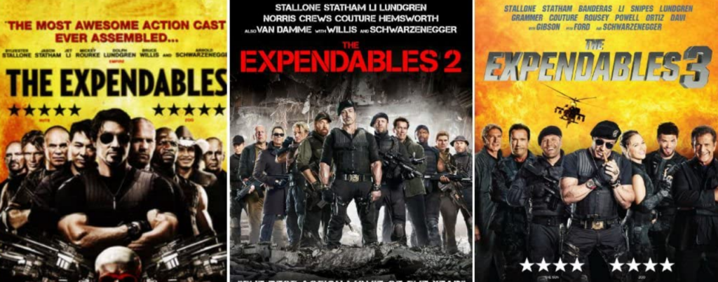 The Expendables film series review fi